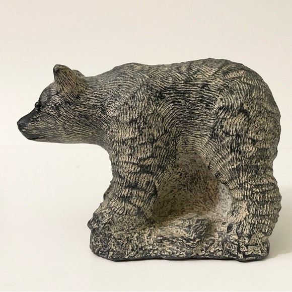 Edmund Wolf Sculpture Bear Stone Figure 4.5” Tall - Picture 9 of 16